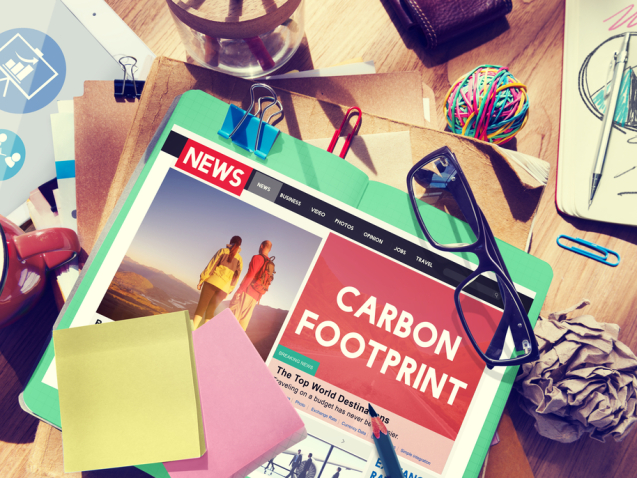 Carbon,Footprint,Environmental,Conservation,Concept